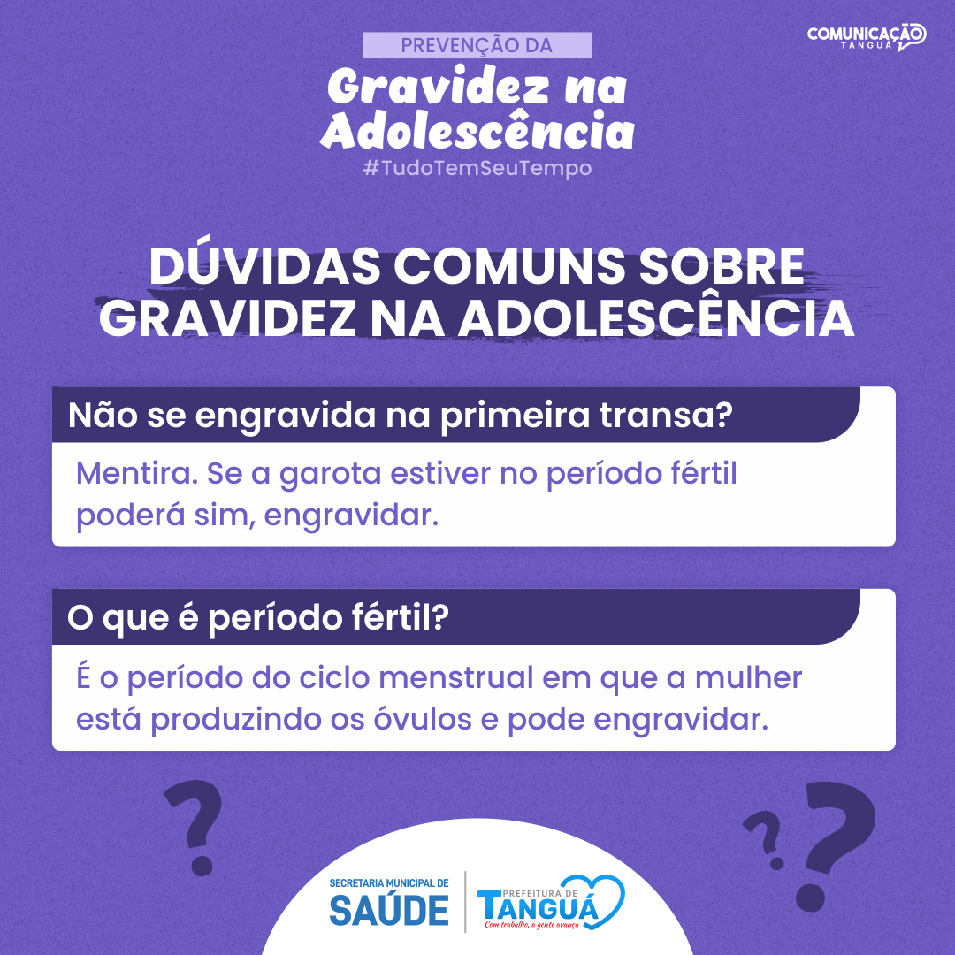 Prevenção à Gravidez Na Adolescência Prefeitura De Tangua